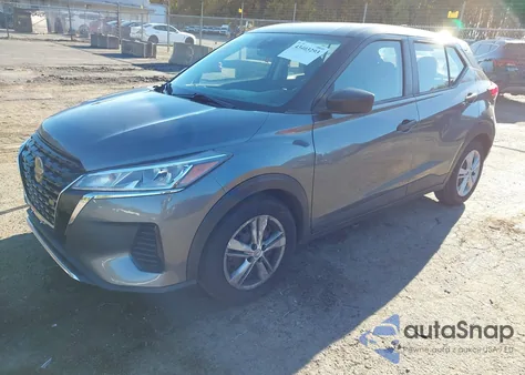 2021 Nissan Kicks S Xtronic Cvt из США, поврежденный, VIN 3N1CP5BV9ML535127